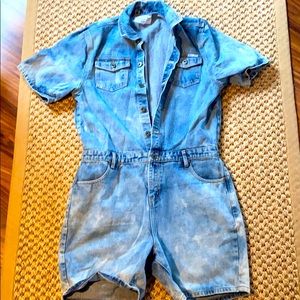 Jean summer romper!